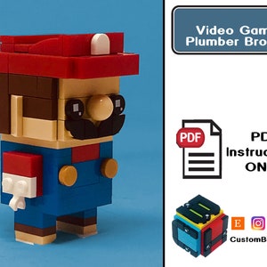 PDF Download (NO BRICKS!):  Super Red Plumber Custom Brick Set