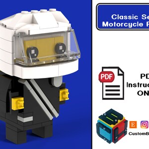 PDF Download (NO BRICKS!):  Classics Sets PolicemanCustom Brick Set