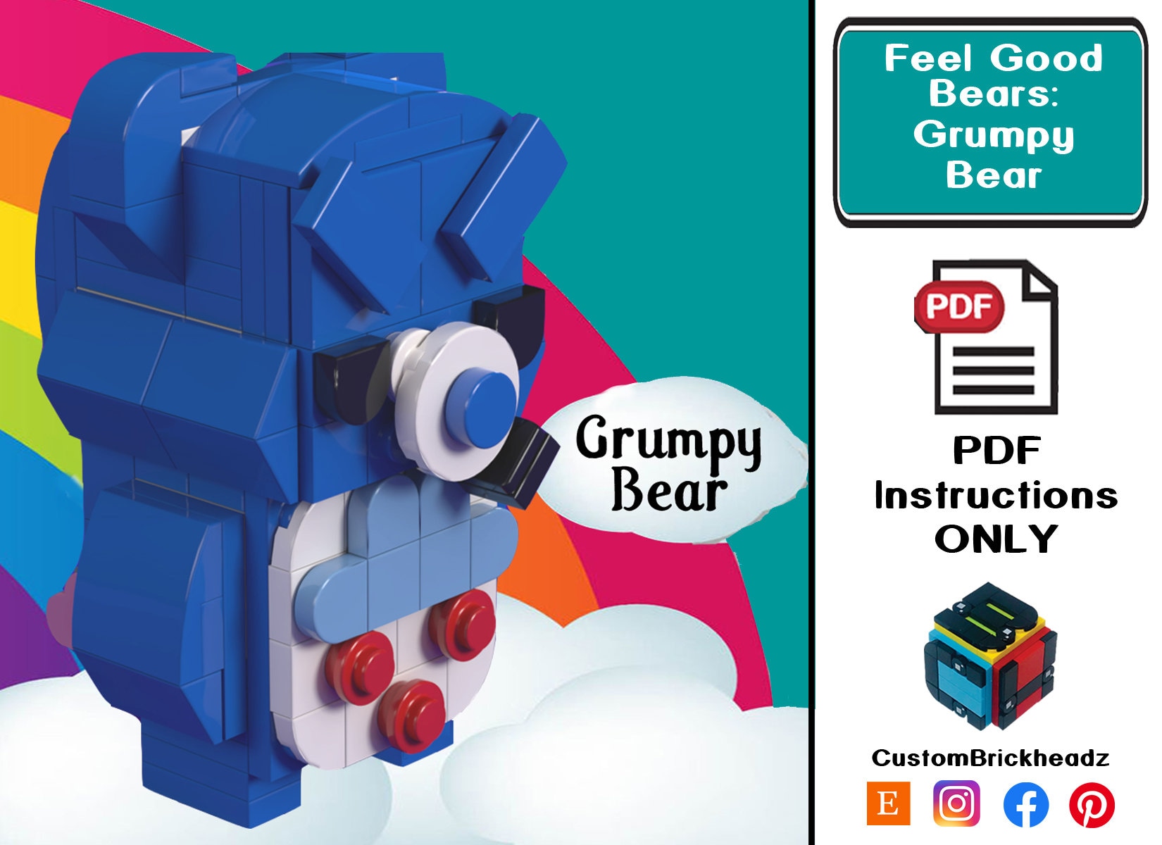 Care bear lego hotsell