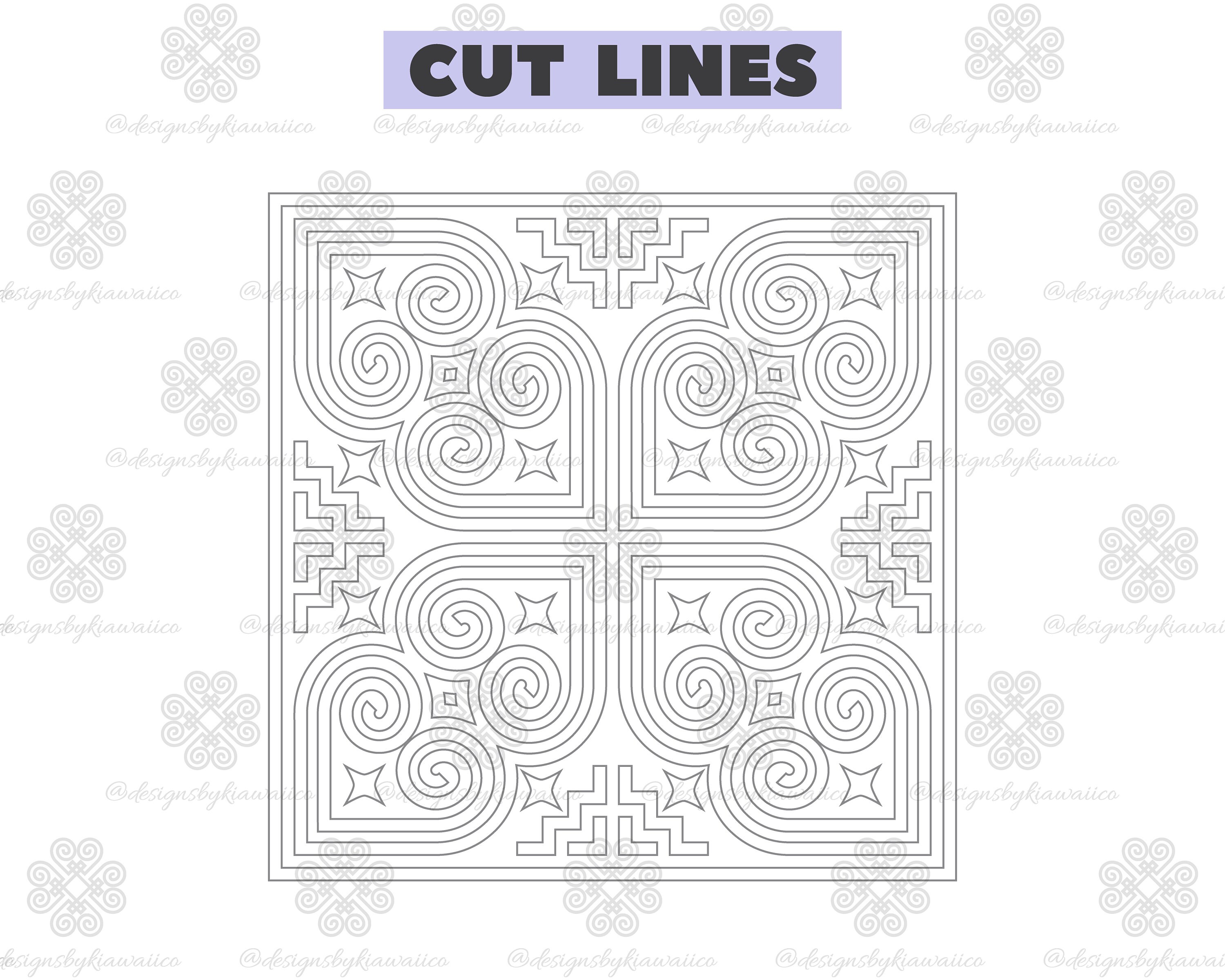 Hmong Design Hmong Pattern 8 Hmong SVG Hmong Ethnic Etsy Israel