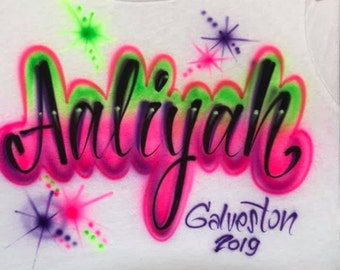 Airbrush Est Year Design
