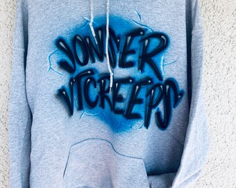 personalized airbrushed hoodies