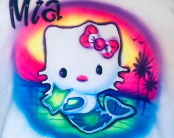 Hello Kitty Airbrush - Etsy