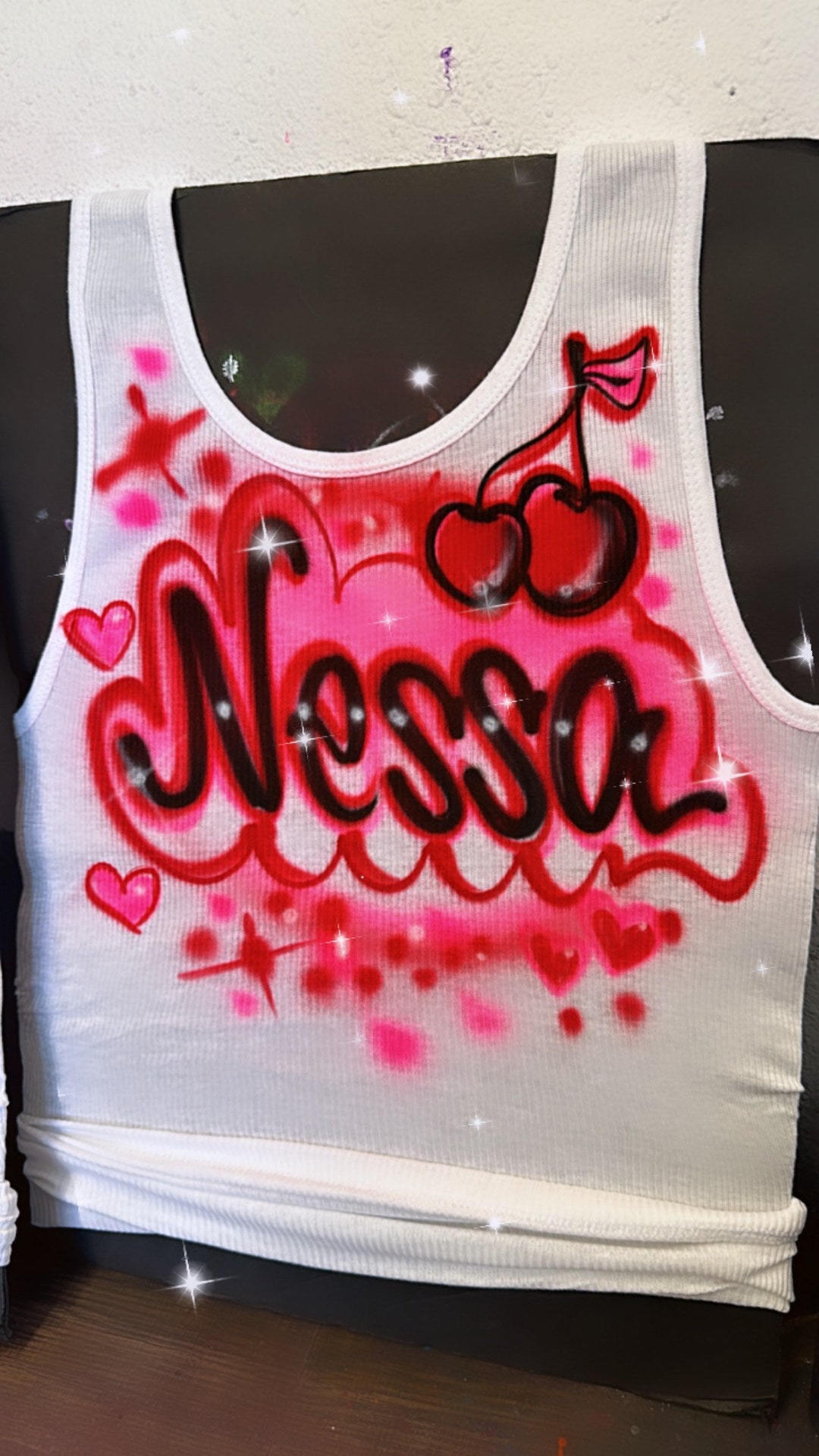 Custom Airbrush Game Day Ribbed Tank Top, Personalized Football