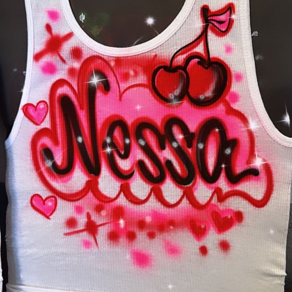 Custom Airbrush Game Day Ribbed Tank Top, Personalized Football Gift, Game Day Racerback White Tank, Football Season Top, Football Mom Tank