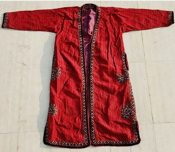 Lovely Vintage Hand Embroidered Coat Jacket - image 10