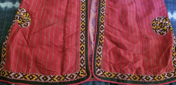 Lovely Vintage Hand Embroidered Coat Jacket - image 6