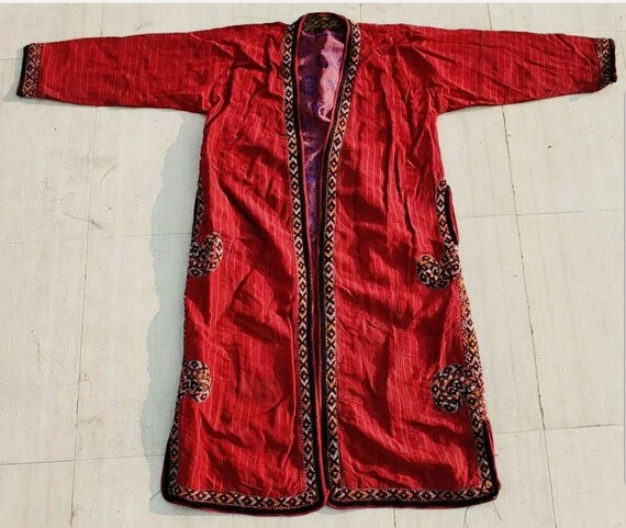 Lovely Vintage Hand Embroidered Coat Jacket - image 1