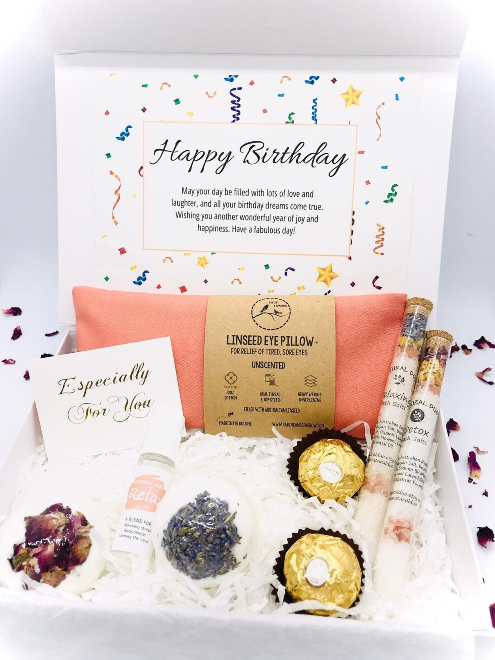 Happy Birthday gift Birthday gift set Pamper hamper Etsy