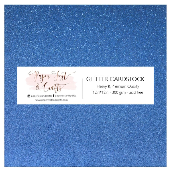 Royal Blue Cardstock Etsy