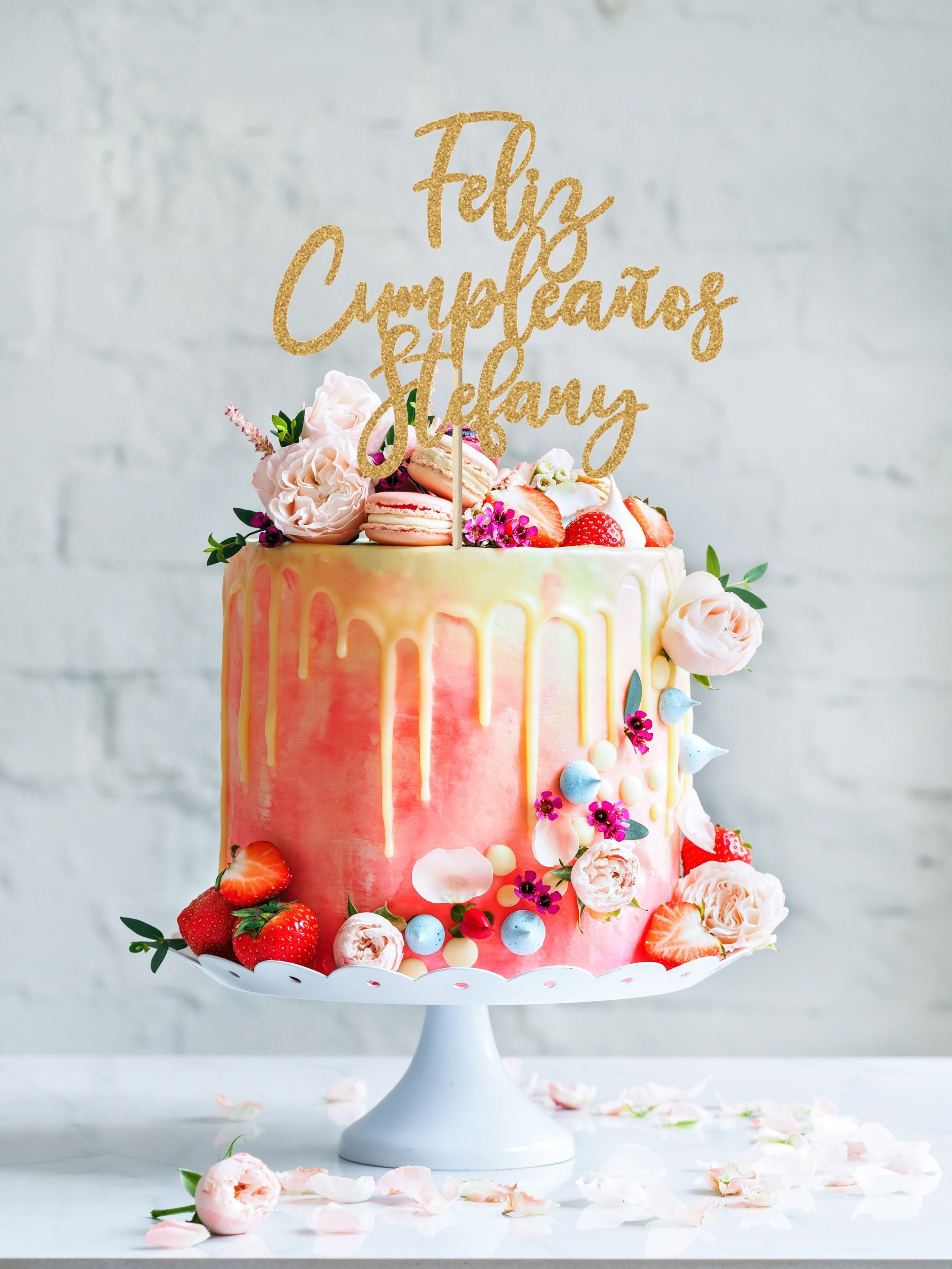 Feliz Cumpleanos Birthday Cake