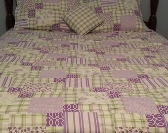 Province, Super King Householdfurnishing 3 Piece Printed Patchwork Bedspread Quilted Bed Throw Comforter with Pillow Shams Province, Super King Householdfurnishing 3 Piece Printed Patchwork Bedspread Quilted Bed Throw Comforter with Pillow Shams