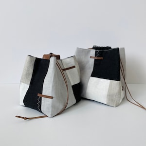 Japanese Rice Pouch | Komebukuro Pouch | Lunch Bag | Craft Bag | UFO Bag| Knitting Bag