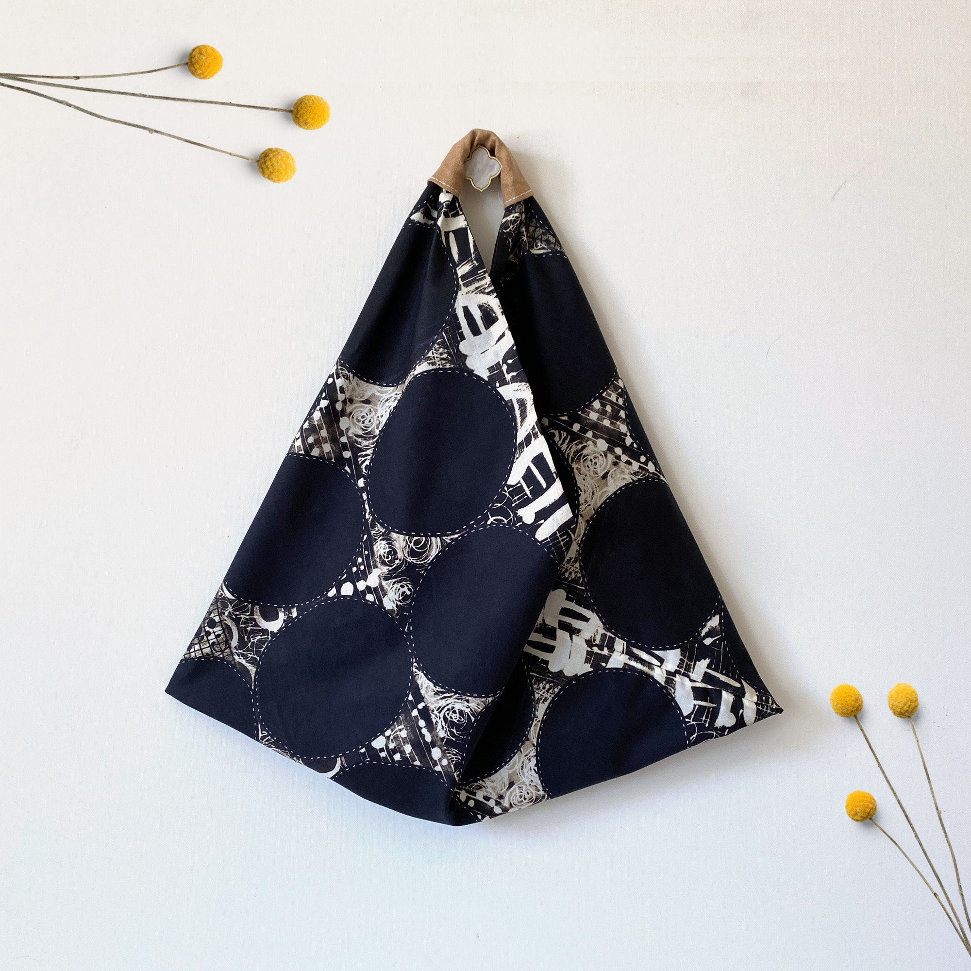 バッグ shesaidthat origami bag navy Origami Bag - Foldable