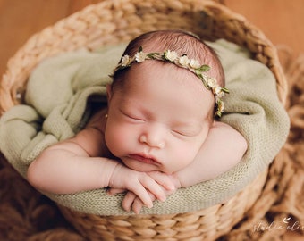 Diademas para recién nacidos RTS, Diademas-accesorios para fotos de niña recién nacida