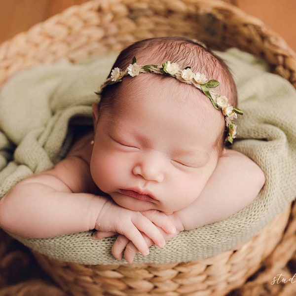 Diademas para recién nacidos RTS, Diademas-accesorios para fotos de niña recién nacida