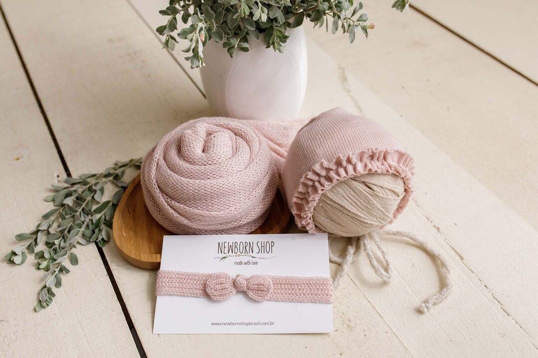 Wrap and headband RTS Newborn Set newborn headbandsknit Etsy 日本