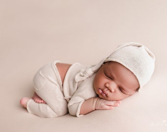 RTS Newborn outfit, Newborn romper, Newborn props, Photo props, Newborn knitted, newborn photography prop, newborn photography prop,