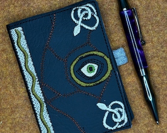 Mini Composition Notebook Cover, Grimoire Journal