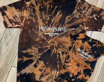 yves saint laurent tie dye sweatshirt