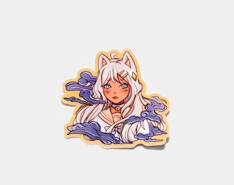 Cat Girl Vinyl Sticker