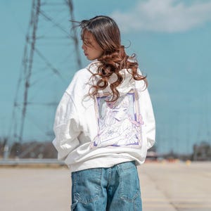 White Butterfly Hoodie