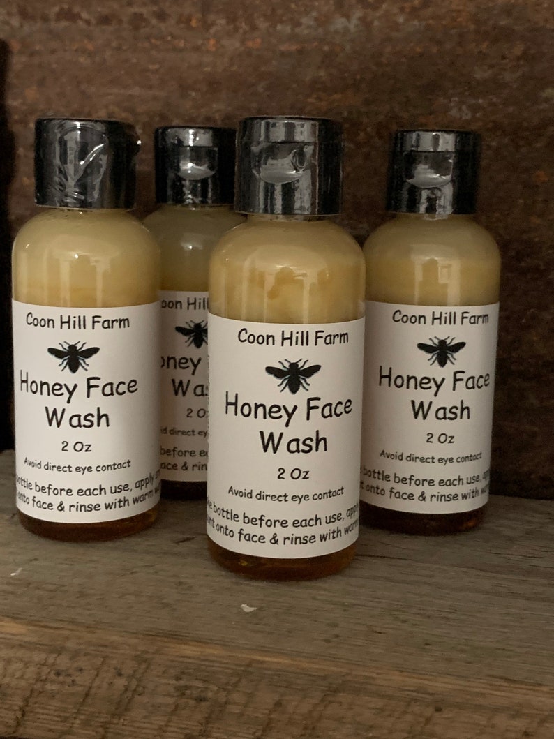 BEST SELLER, Honey Face Wash, Organic Face Wash, Face Wash, Natural face wash, Raw Honey, women gift, face wash image 1