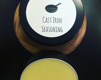 Cast Iron Seasoning