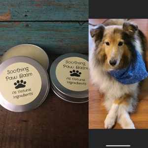 Paw Balm, Paw was, Natural Dog Paw Balm