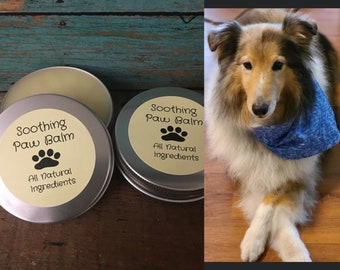 Paw Balm, Paw was, Natural Dog Paw Balm