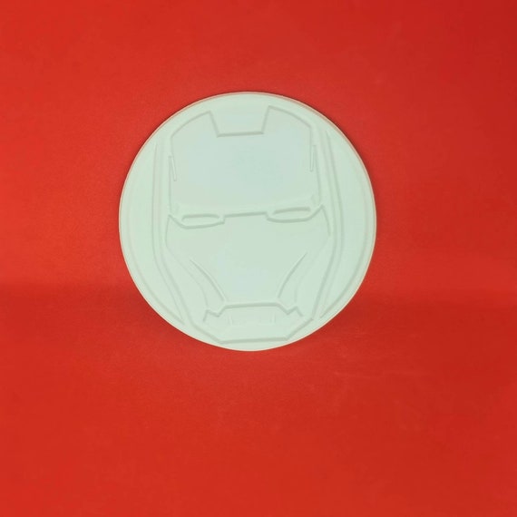 Iron Man Coloring Board Carved Wood Board To Color With Etsy