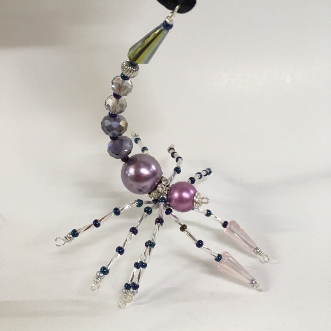 Handmade Beaded Scorpion Christmas Ornament Etsy