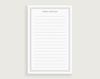 Personalized Notepad, Custom Note Pad, Office Note Pads, Simple Notepad, Design #32