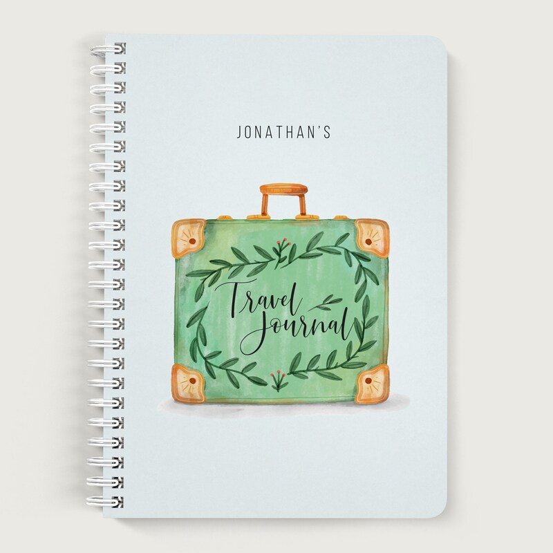 Travel Journal Cover - Etsy