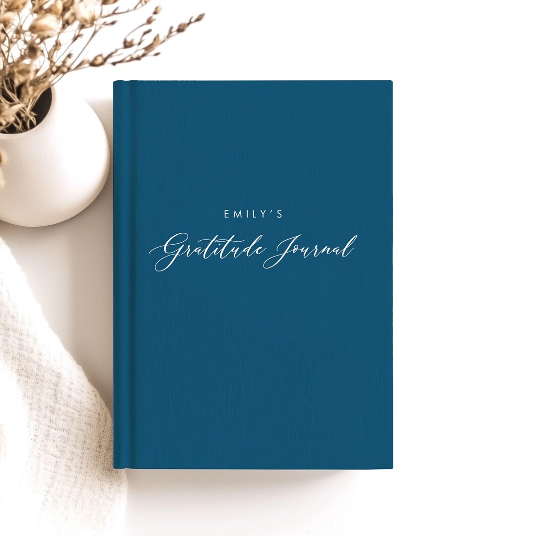 Personalized Gratitude Journal, Guided Daily Affirmation and Reflection ...