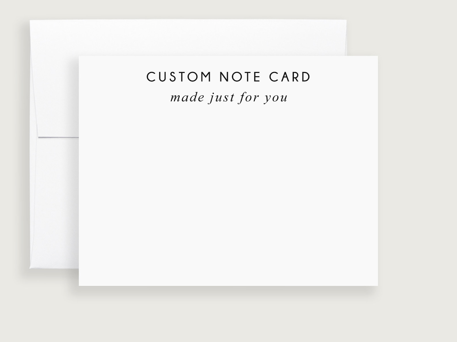 Custom Note Cards With Envelopes Logo Notecards Sold in Sets Etsy