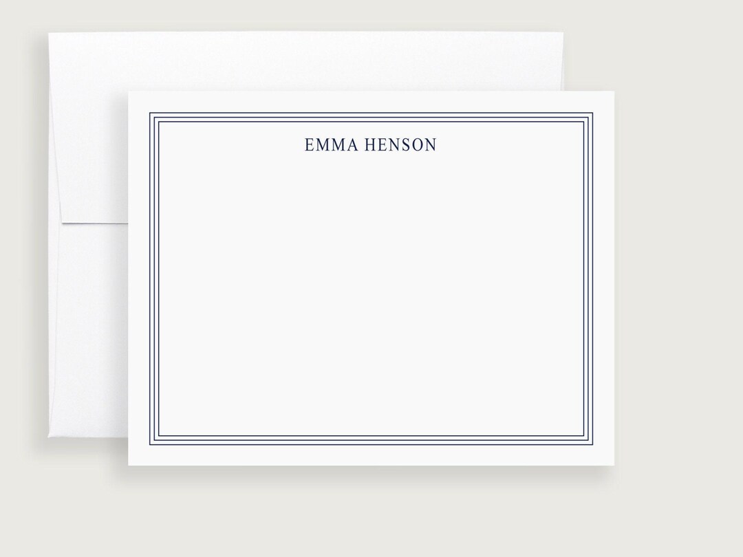 Courtesy Note Card Professional Note Cards With Envelopes, Notecards for Men, Business ...