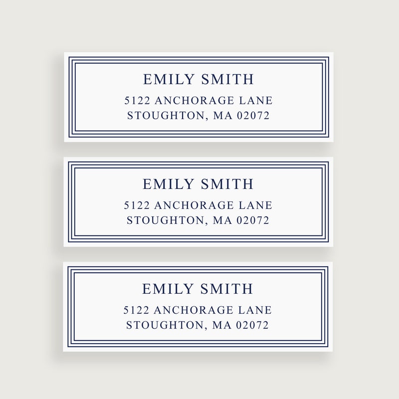 Return Address Stickers - Etsy