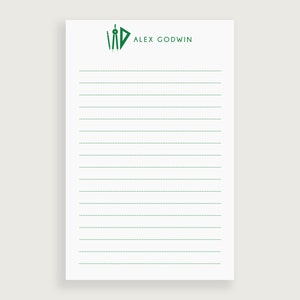 Math Notepad, Personalized Notepad Boy, Math Teacher Gift, Personalized Stationary Kids, Design #68