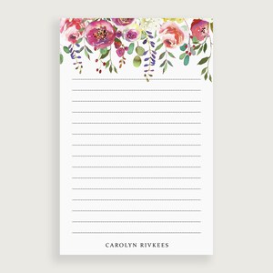 Personalized Stationery Set, Letter Writing Paper, Personal Stationary, Design #10