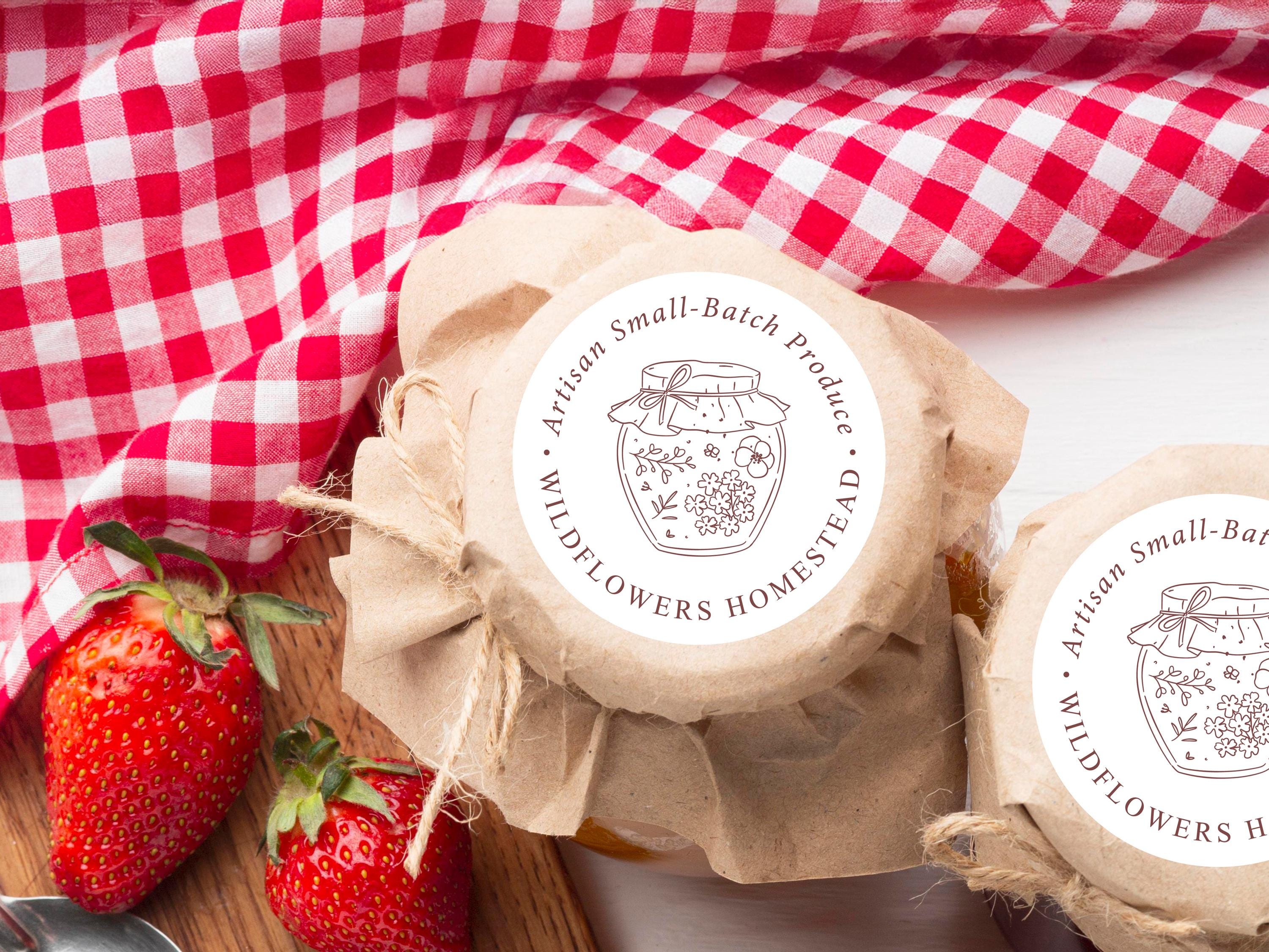 Cottage Homestead Sticker, Small-scale Farm Labels, Small Batch Produce ...