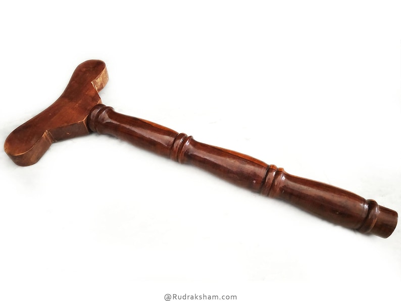 Yoga Danda | Traditional Meditation Stick | Wooden T Shaped Yoga Danda ...
