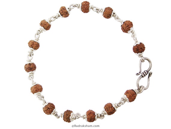 Rudraksha Crystal Bracelet - Pandit.com