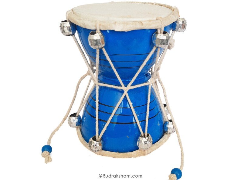 DAMROO 5 Monkey Talking Drum Indian Traditional Etsy