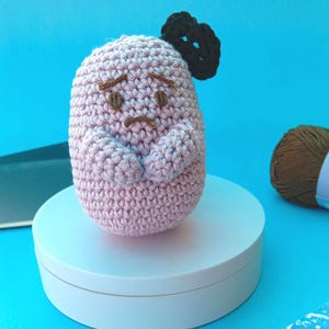 Anxiety Plushie Crochet Pattern – Amigurumi PDF | Easy Beginner-Friendly Digital Download | Plush DIY Pattern