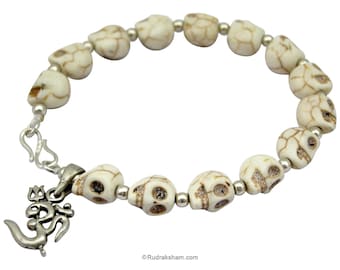 Skull Bracelet, Narmund Charm Bracelet, Handmade Skull Jewelry, Women Skull Bracelet Men Bracelet, Bracelet For Men, Designer Skull Jewelry
