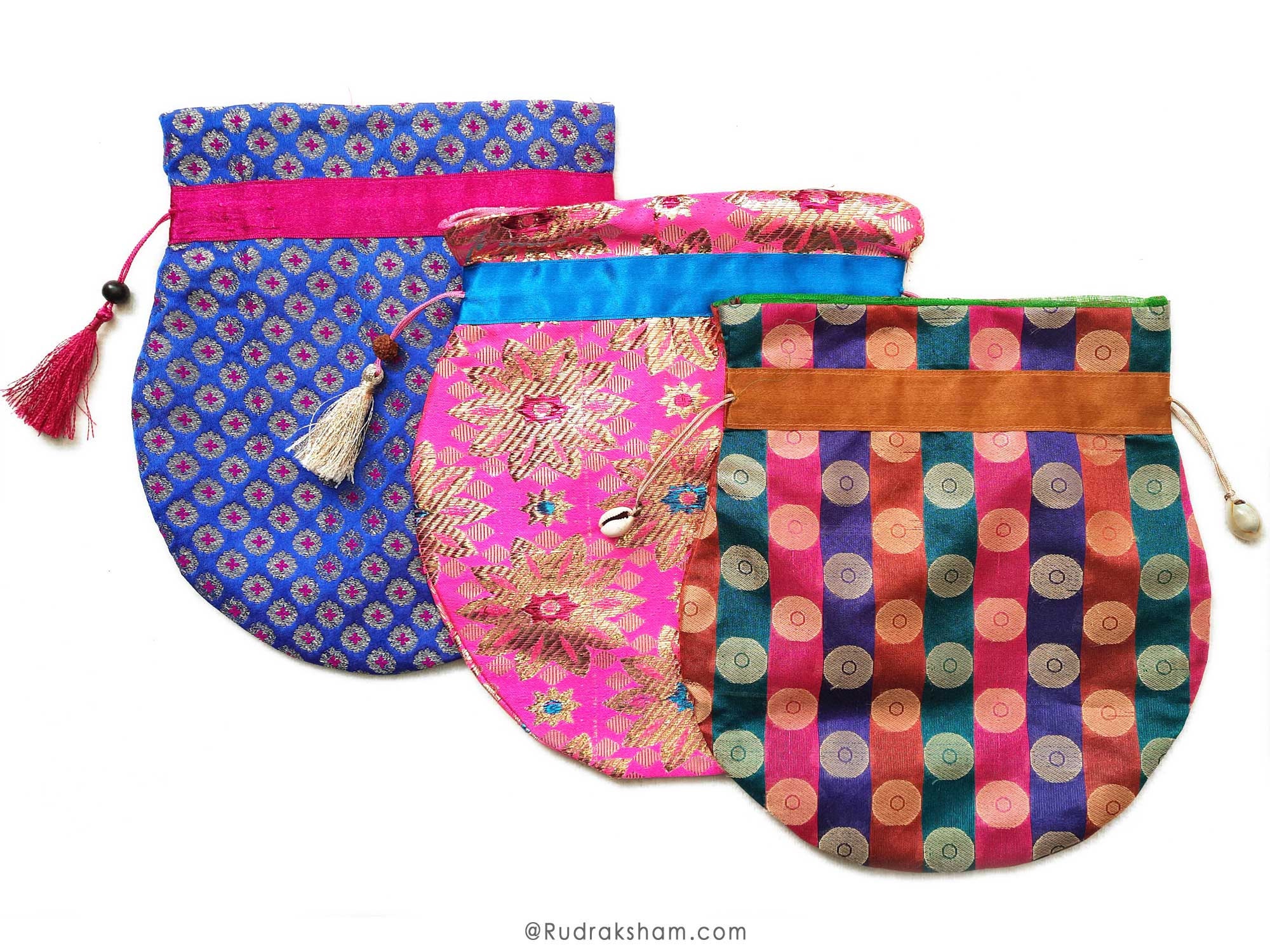 6 Japa Mala Bags Hindu Japa Mala Bags Rosary Bag 6 Handmade Etsy UK