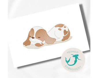 Dog embroidery design, animals embroidery design machine, animal embroidery pattern, file instant download, baby embroidery design
