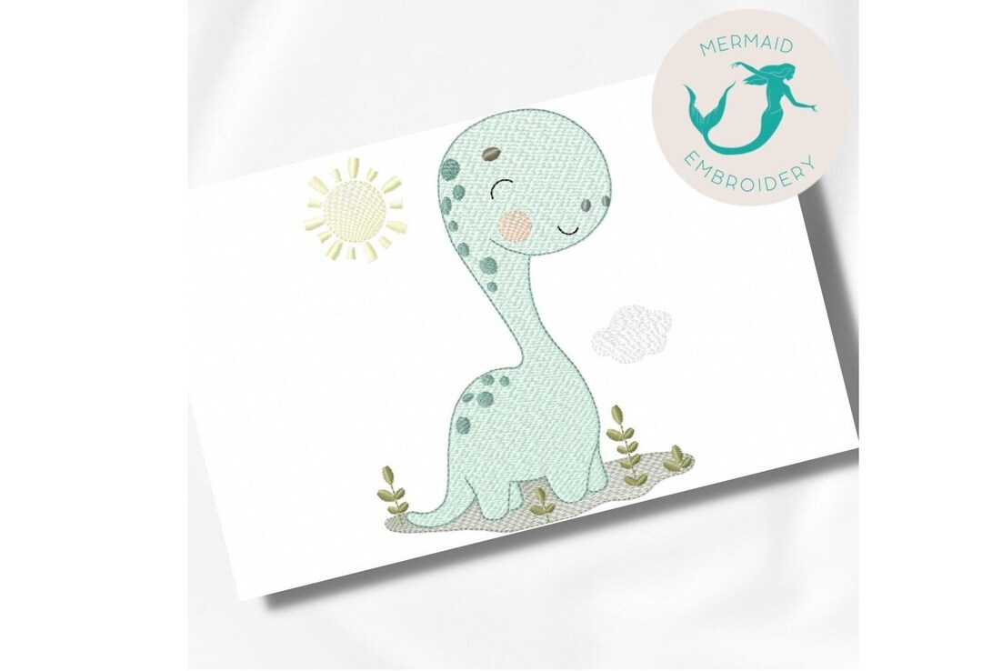 Dino Boy 2 Embroidery Design Animals Embroidery Design Machine Baby ...