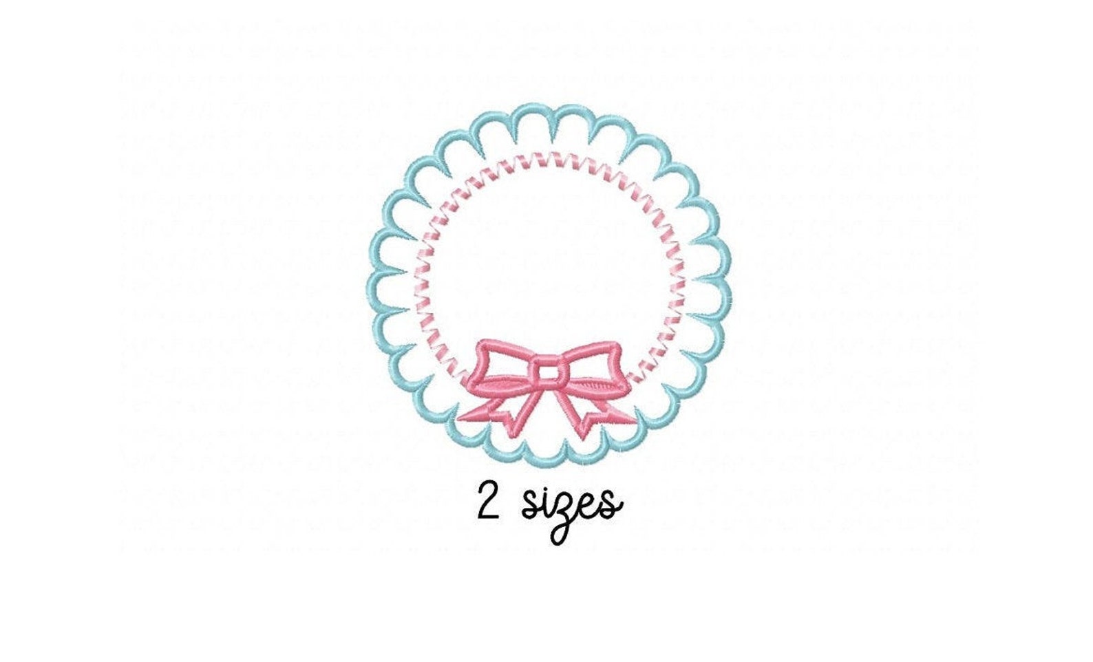 Cute Frame Ribbon Embroidery Design Frame Embroidery Design Etsy
